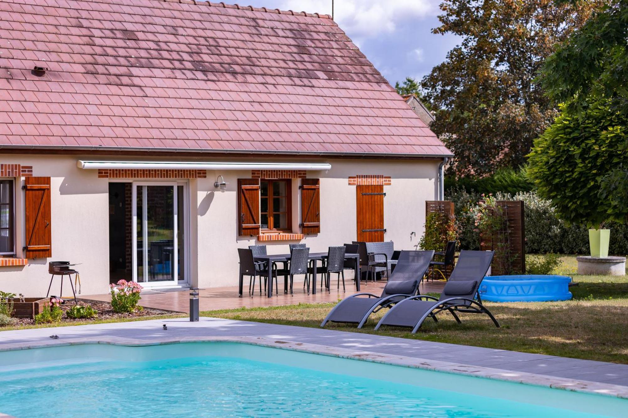 Villa L'atelier des rêves à Meusnes Extérieur photo